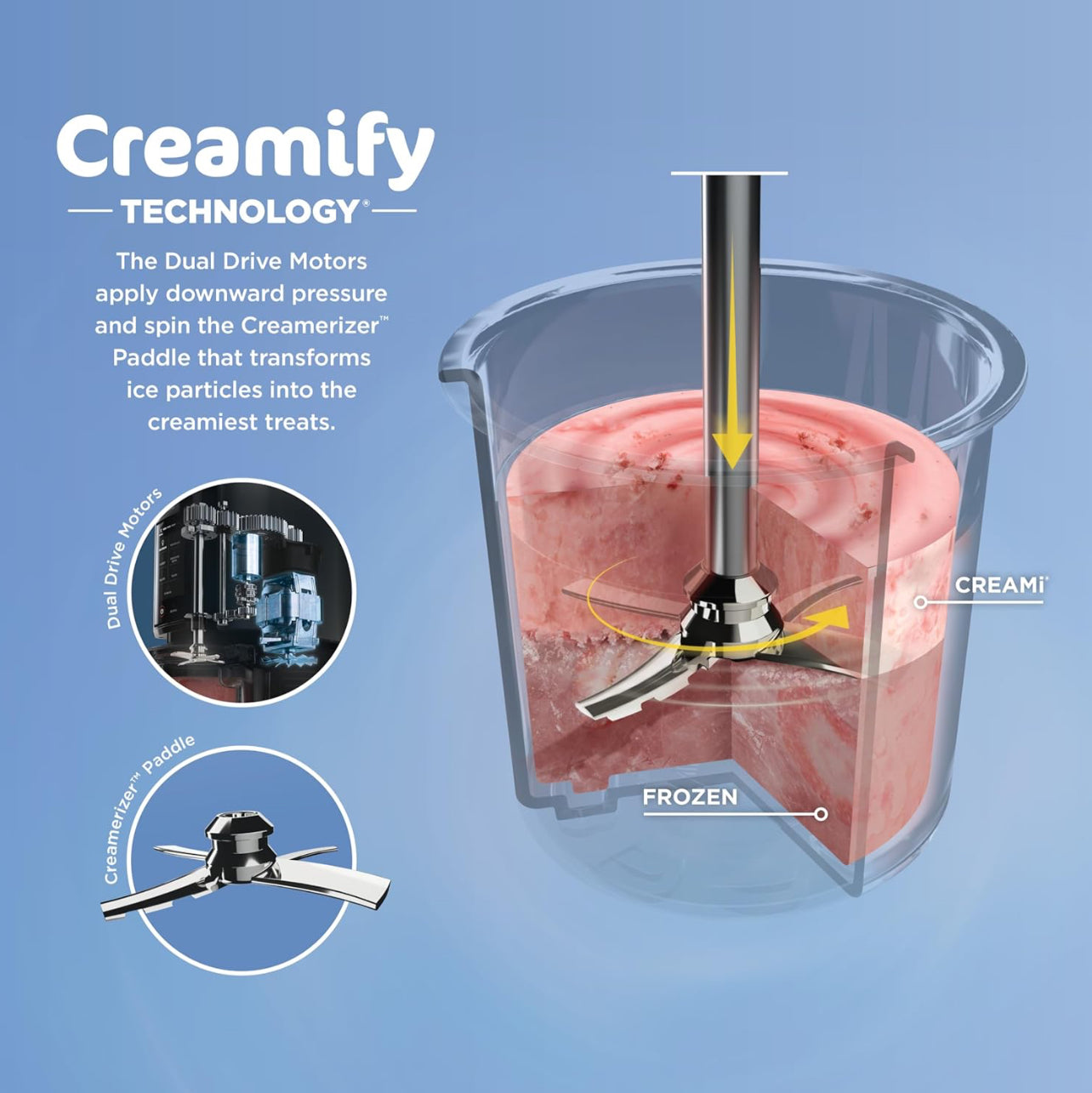 Ninja Creami NC301RD, máquina para hacer helado