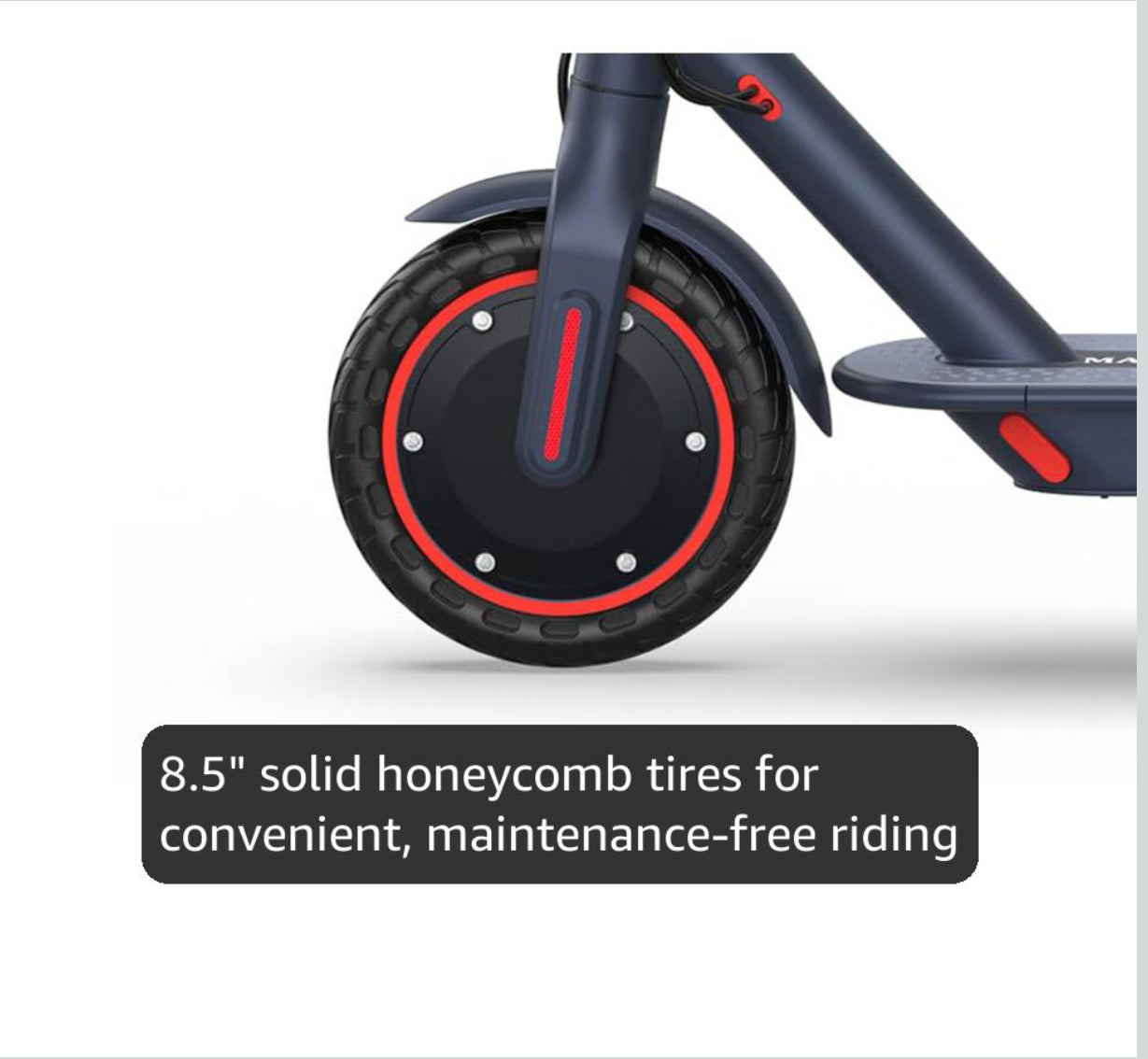 Scooter eléctrico para adultos, neumáticos de 8.5"/10"