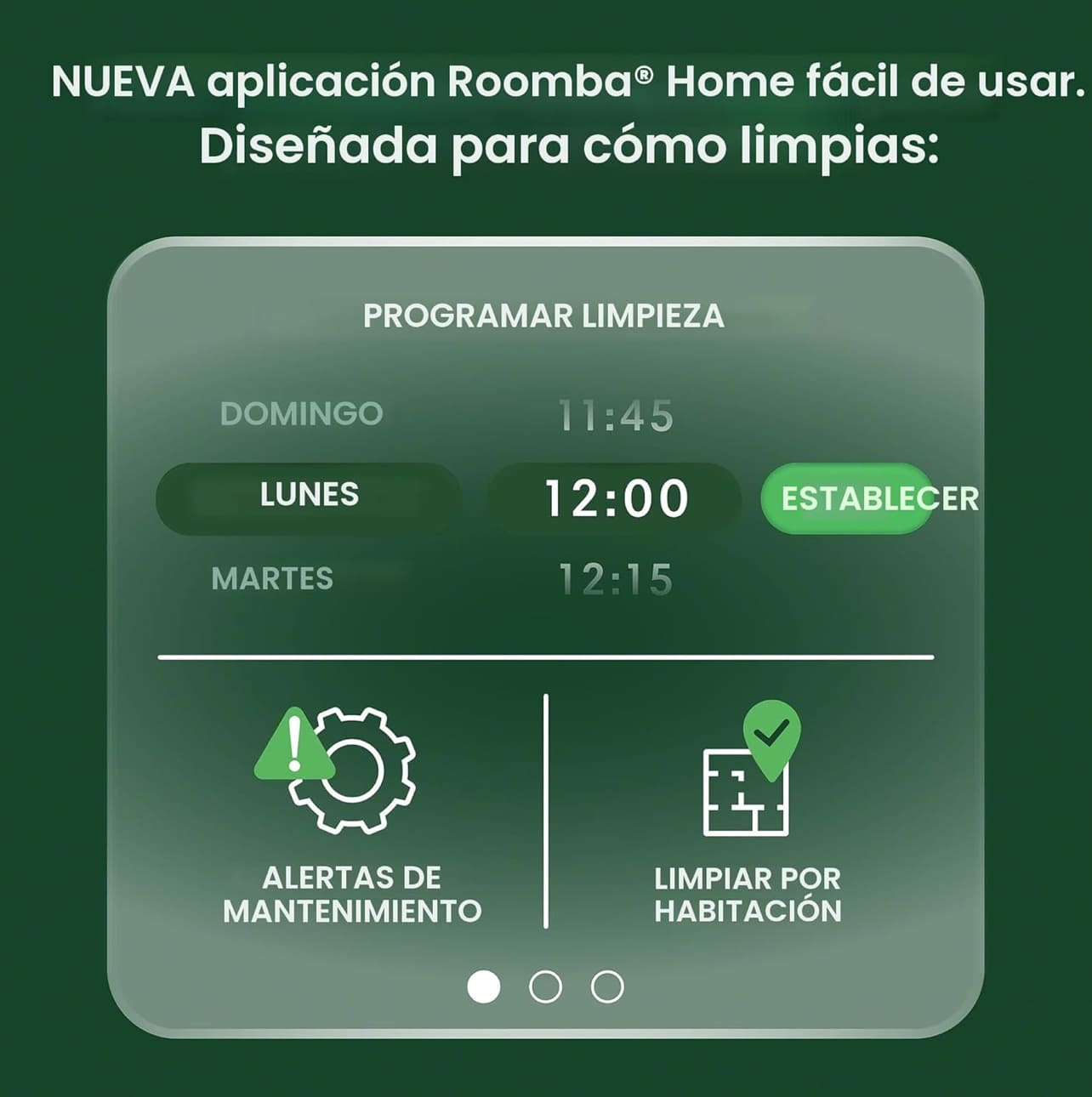 iRobot Roomba Robot Aspiradora de 105 Vac - Fácil de usar, succión intensa de elevación de potencia, navegación LiDAR, limpieza multisuperficie, limpia en filas ordenadas, carga automática