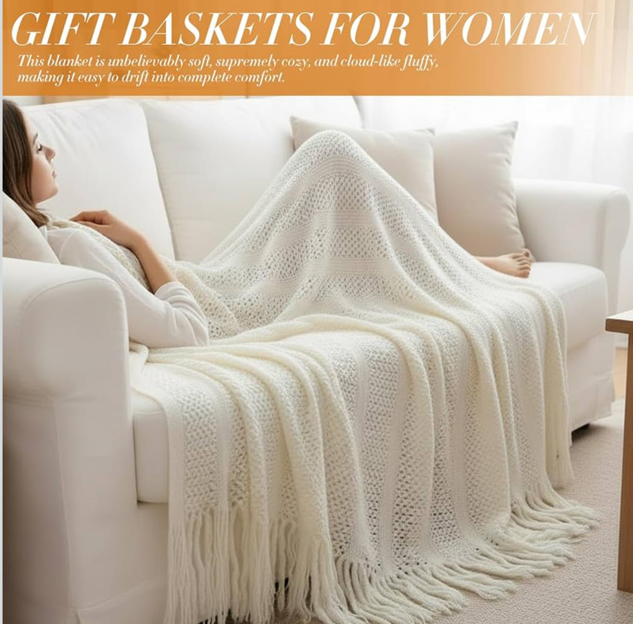 Nuogo Paquete de 15 regalos de cumpleaños para mujeres, cesta de cuidado personal para mujeres