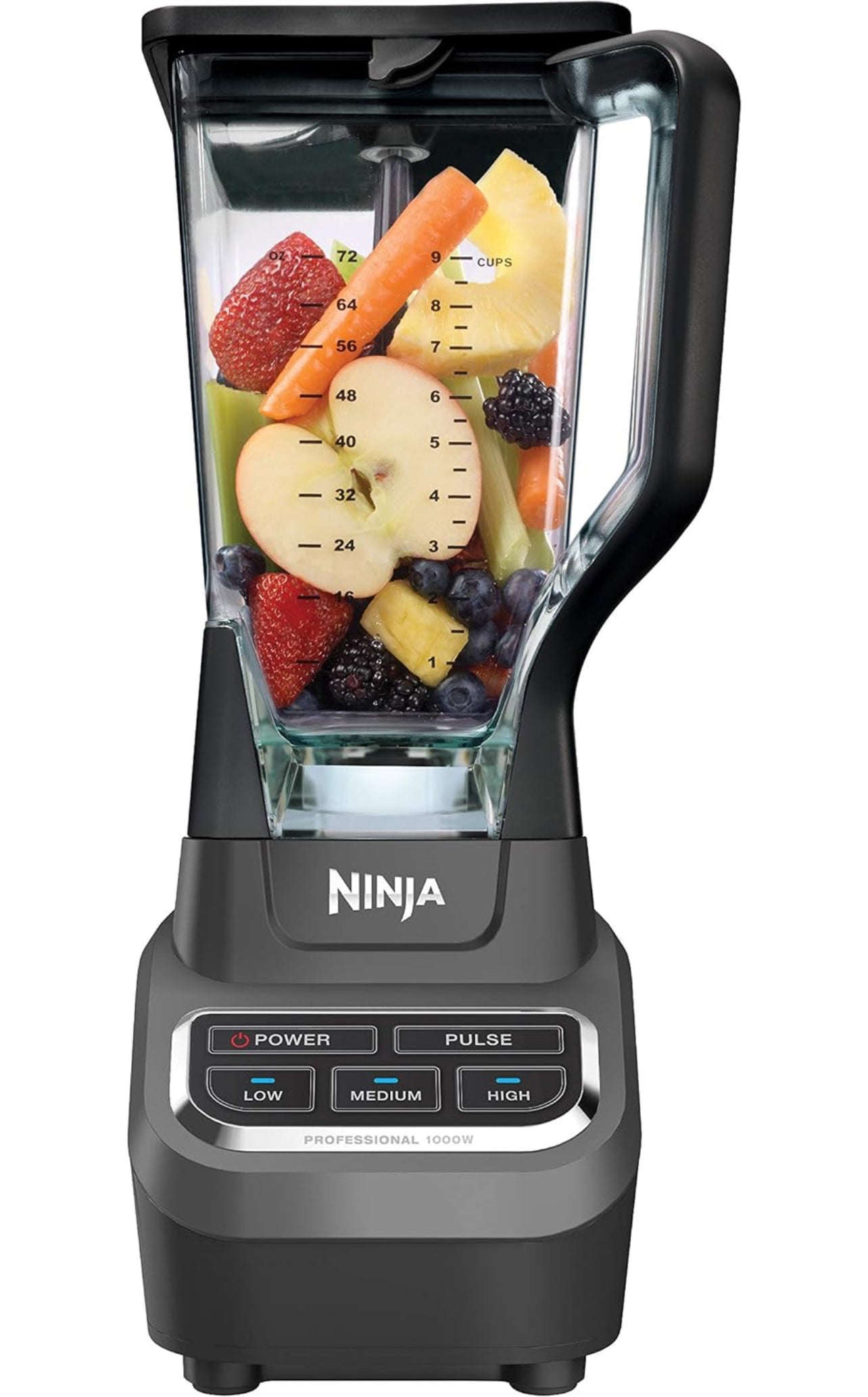 Licuadora profesional Ninja BL610, Negra