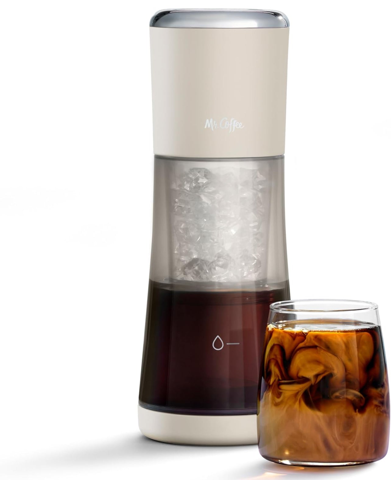 Mr. Coffee® Cafetera Express Cold Brew de 10 minutos, con leche de avena