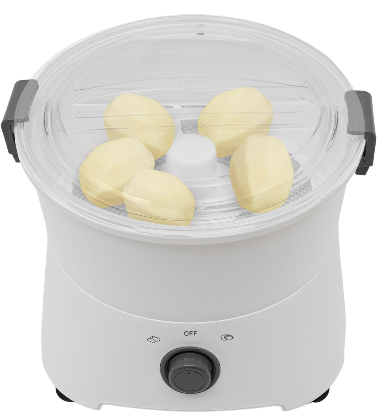 Pelador de patatas eléctrico comercial de 85 W, pelador de pies multifuncional con un solo botón, máquina peladora automática de frutas y verduras