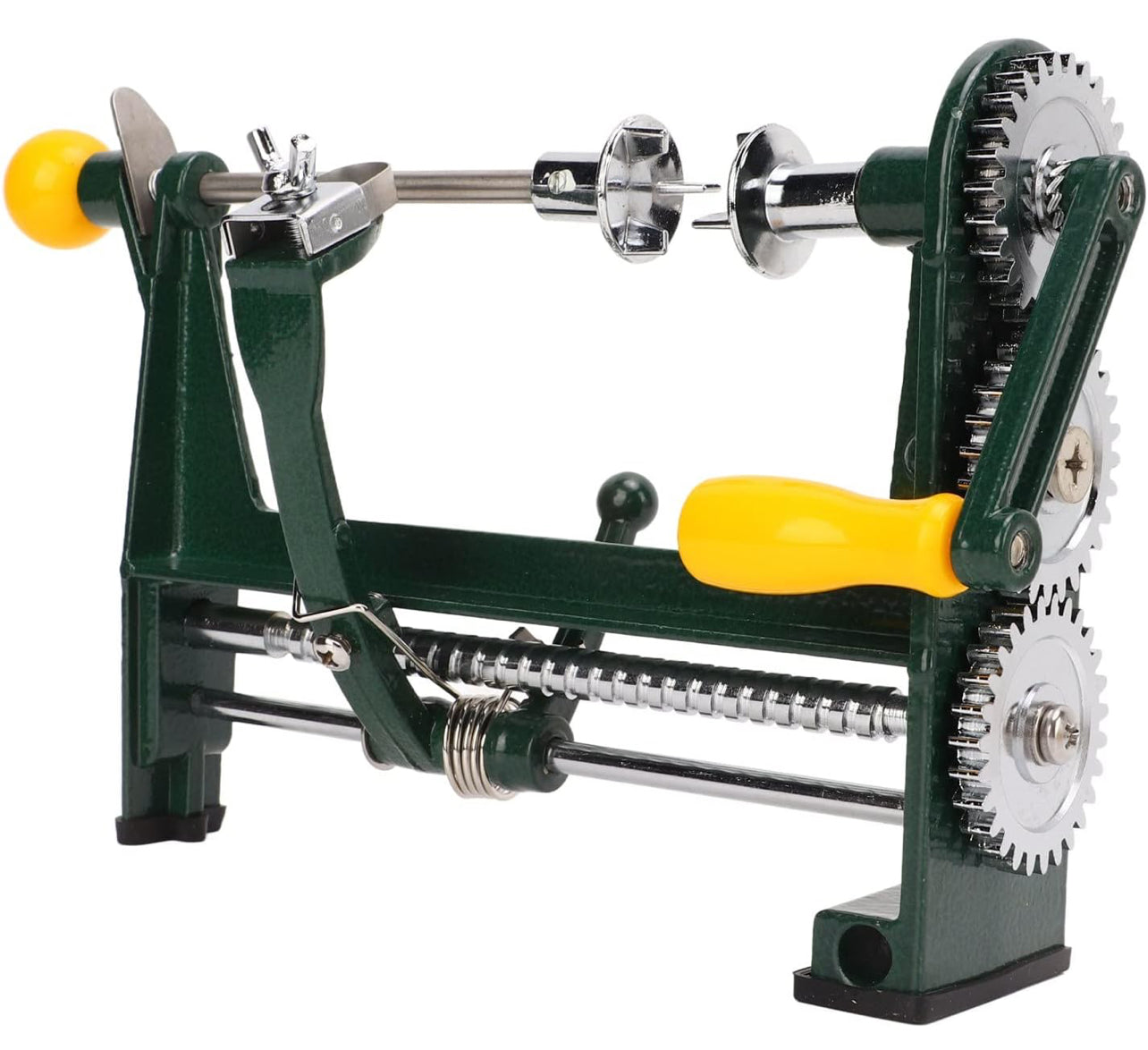 EVTSCAN Pelador de manzanas de acero inoxidable, pelado rápido