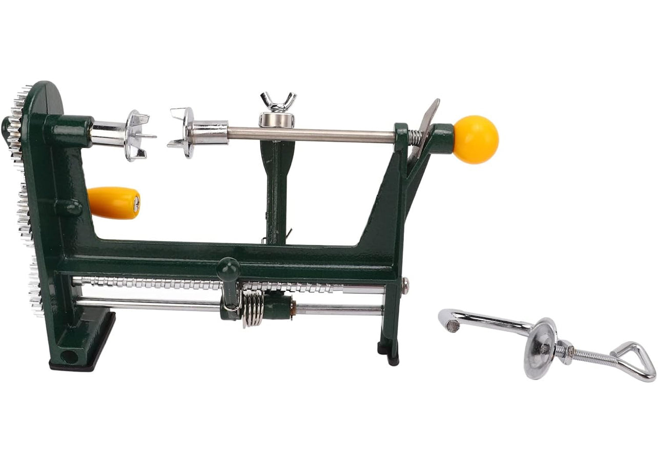 EVTSCAN Pelador de manzanas de acero inoxidable, pelado rápido