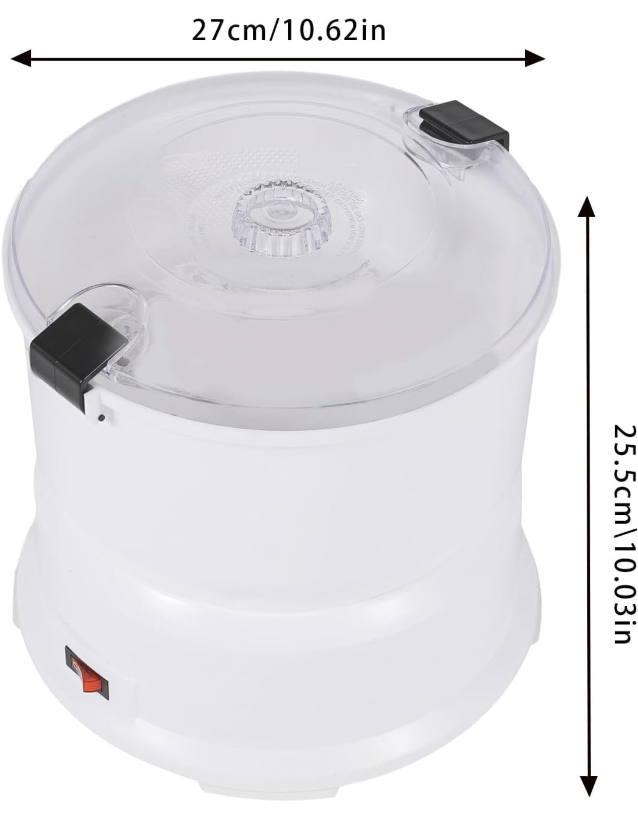 Pelador eléctrico de patatas 85 W, máquina automática