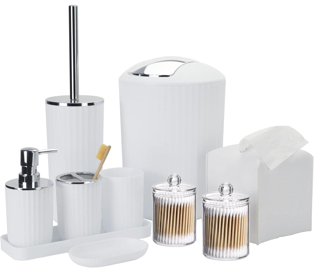 Juego de accesorios de baño, juego de 10 piezas de accesorios de baño