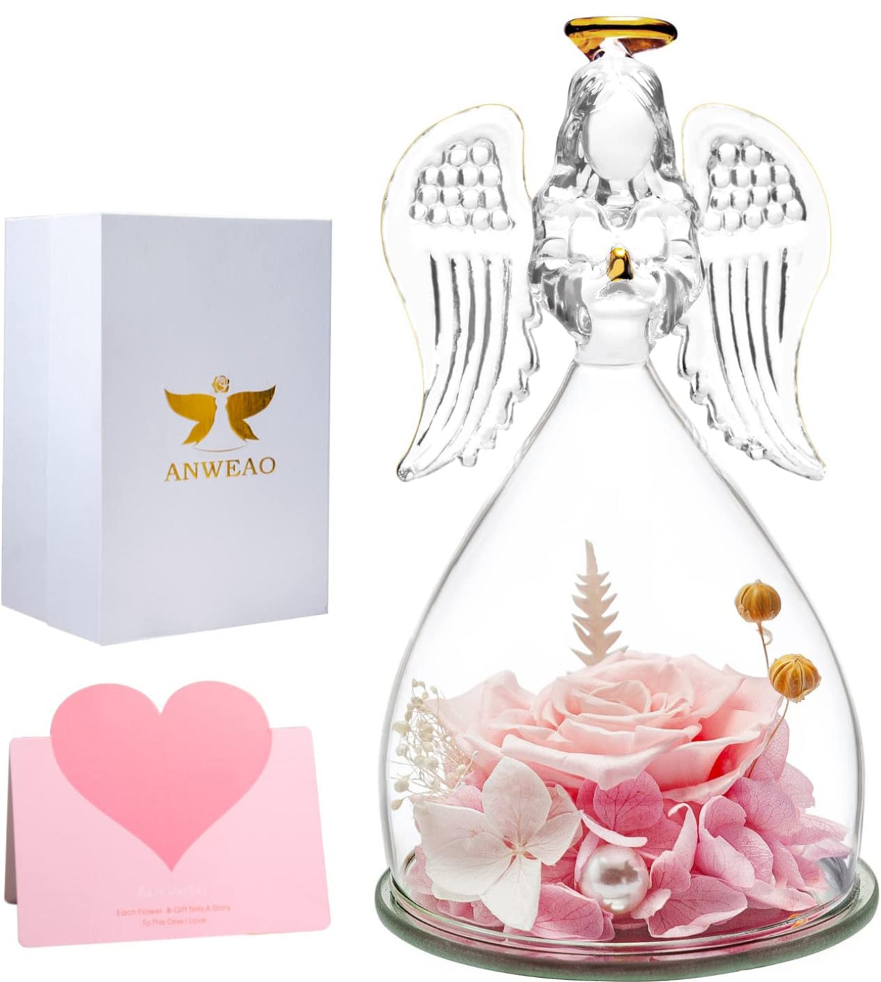 Angel Forever - Regalos de flores para ella, regalo de ángel para Mamá.