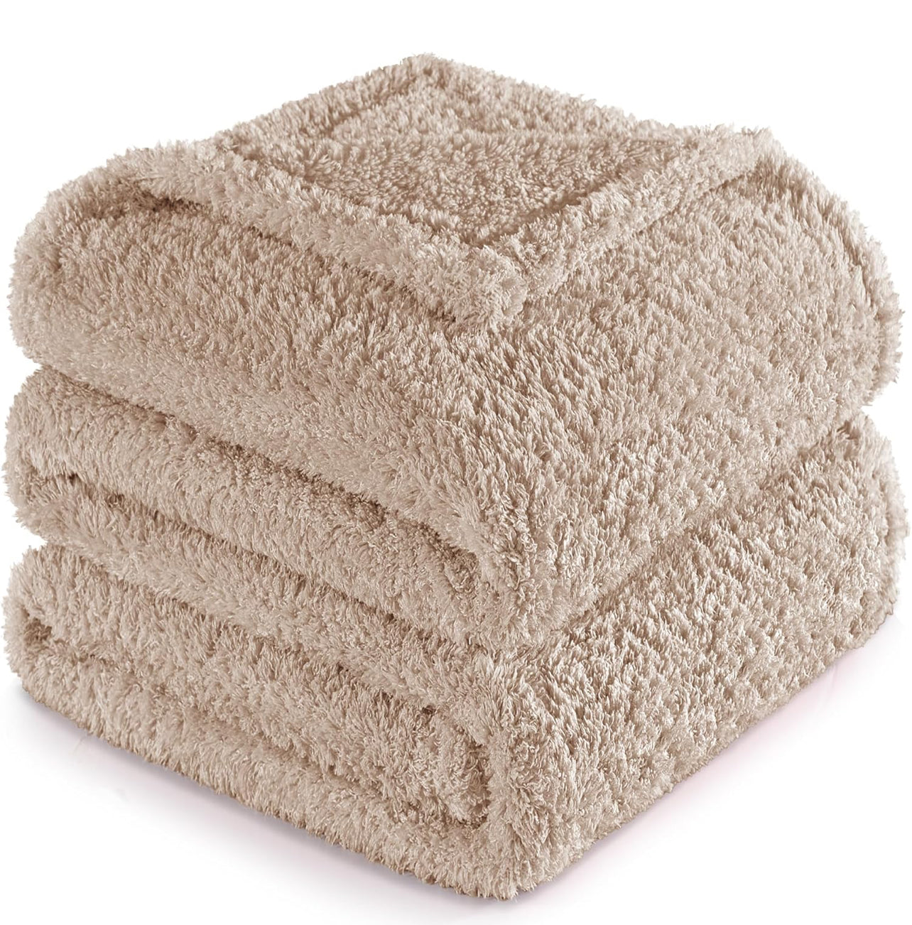 Exclusivo Mezcla Manta de forro polar mullido para sofá, manta ligera y esponjosa de terciopelo sólido, adecuada para todas las estaciones, 50 x 60 pulgadas