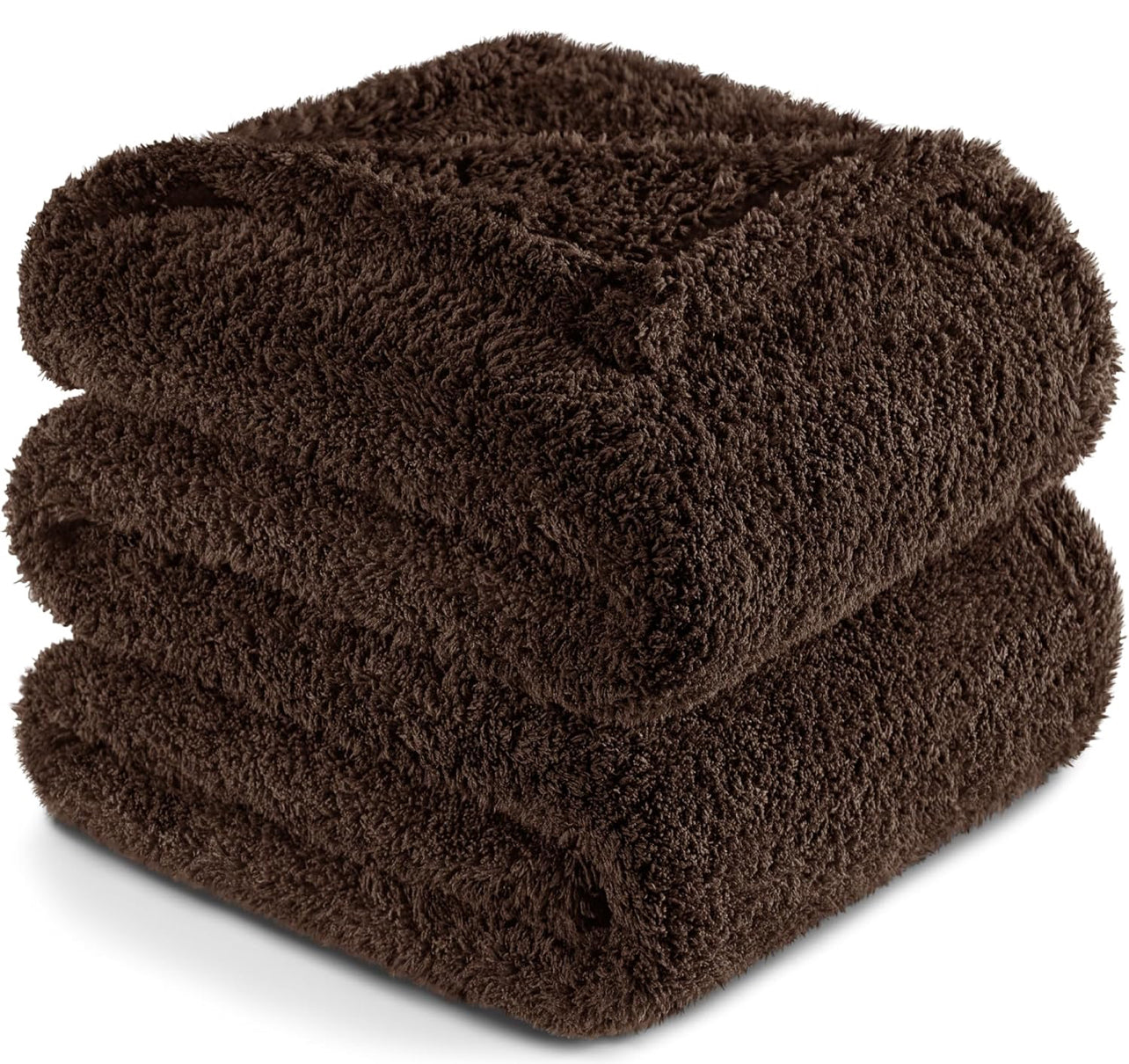 Exclusivo Mezcla Manta de forro polar mullido para sofá, manta ligera y esponjosa de terciopelo sólido, adecuada para todas las estaciones, 50 x 60 pulgadas