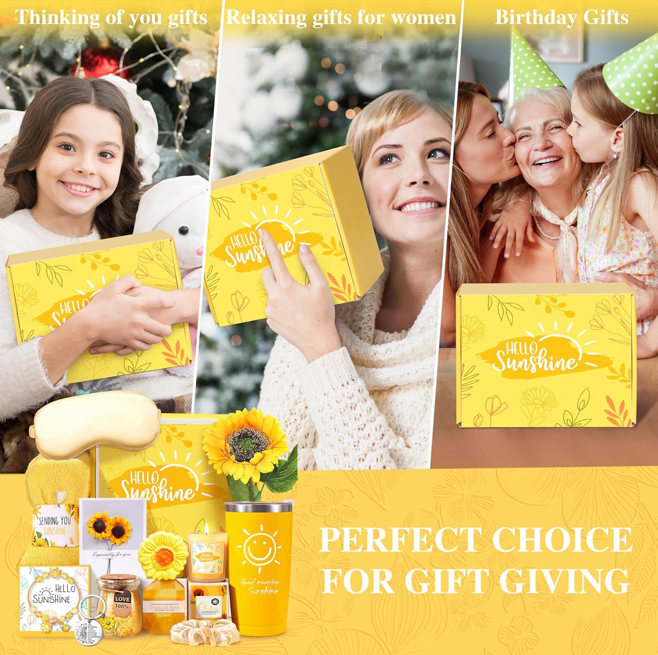 Regalos de cumpleaños para mujeres, juego de 13 cestas de regalo únicas, regalos de cumpleaños para mejores amigas, hermanas