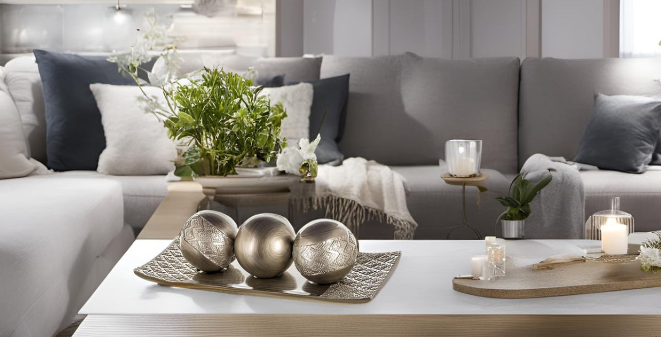Creative Scents Dublin - Juego de bandeja decorativa para comedor.