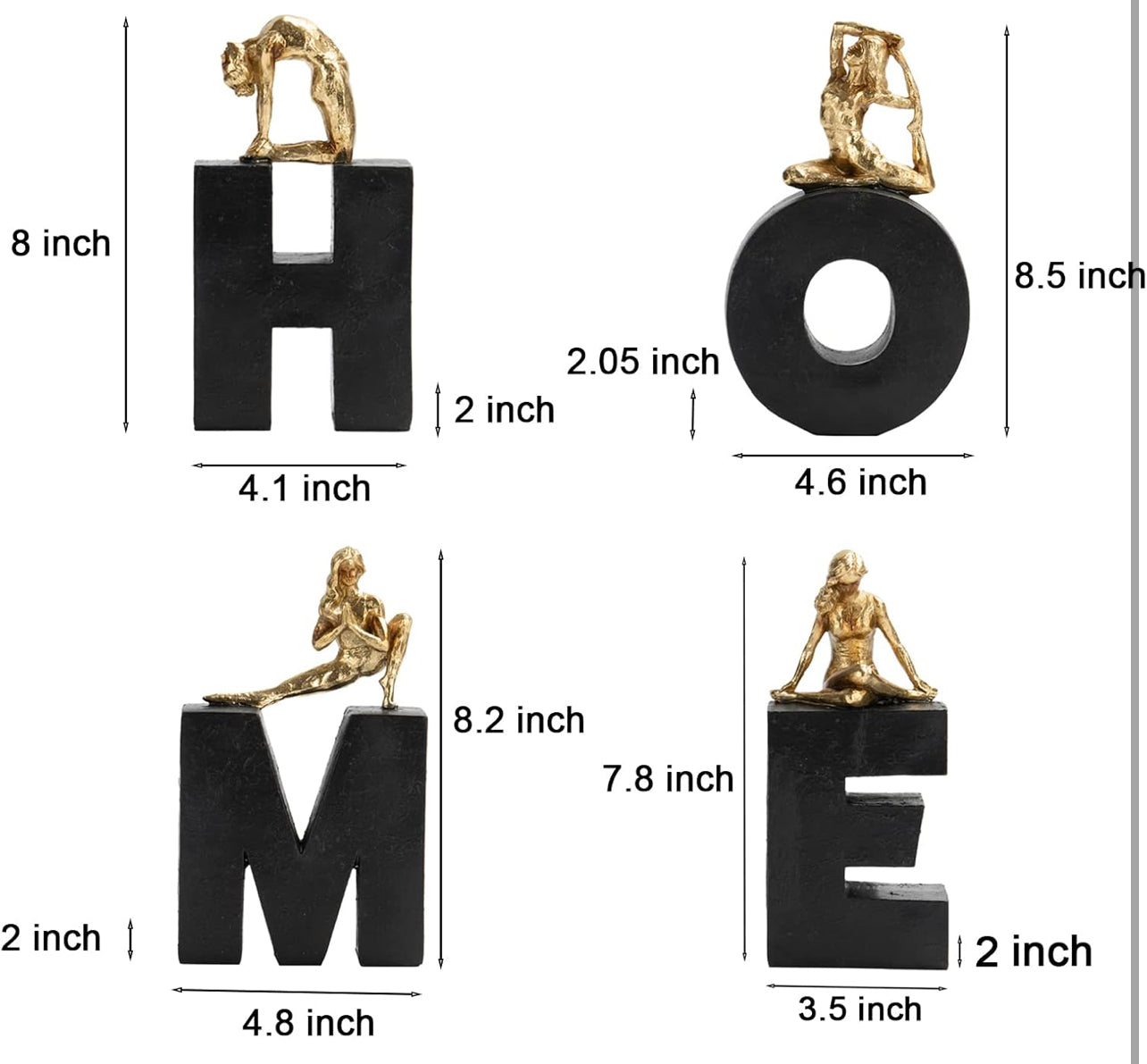 Guichifun Figuras coleccionables para decoración del hogar