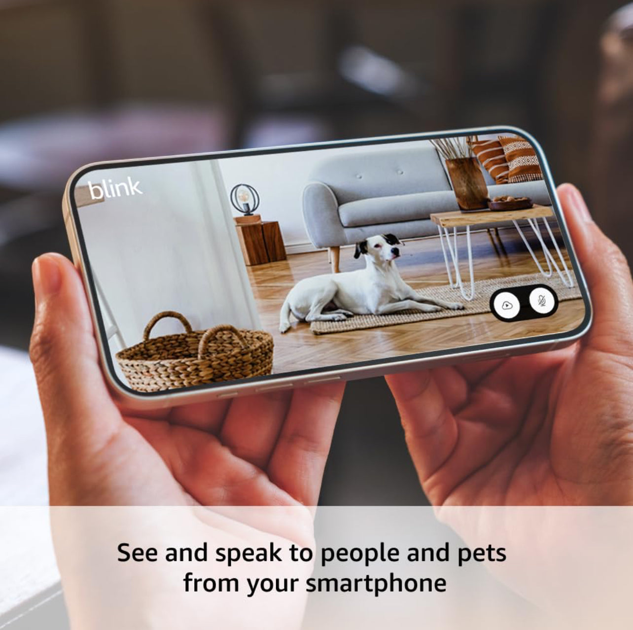 Blink Mini 2 (modelo más reciente), Cámara de seguridad inteligente conectable con visión nocturna a color HD