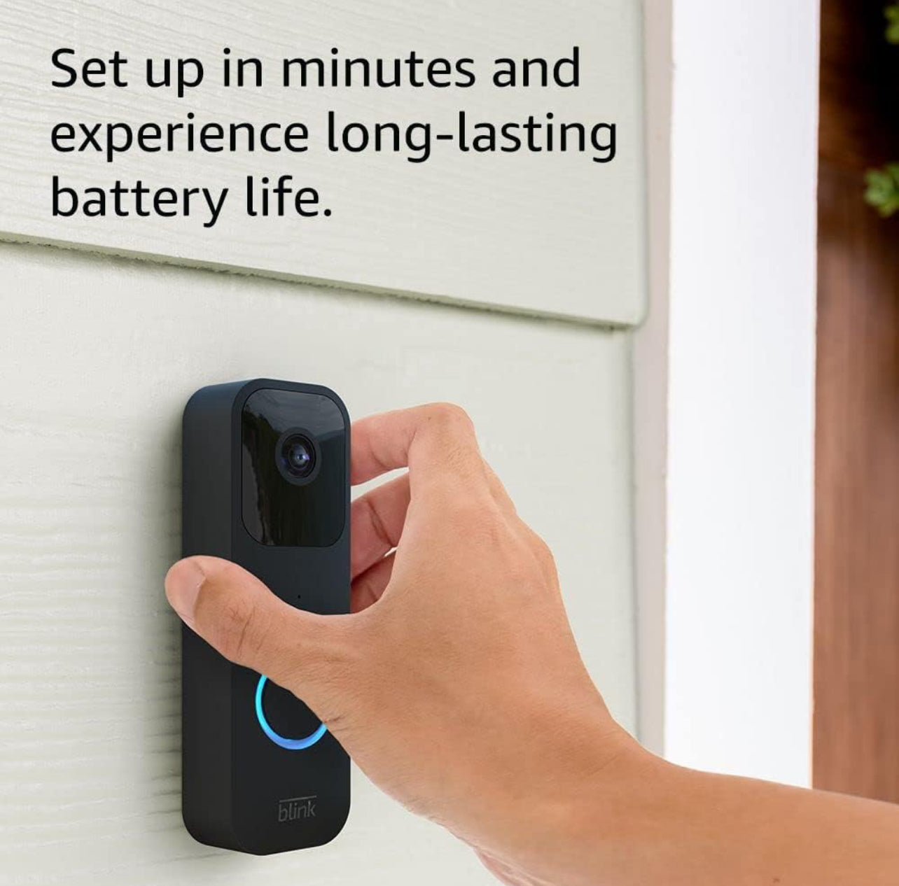 Blink Video Doorbell (modelo más reciente), Audio bidireccional,