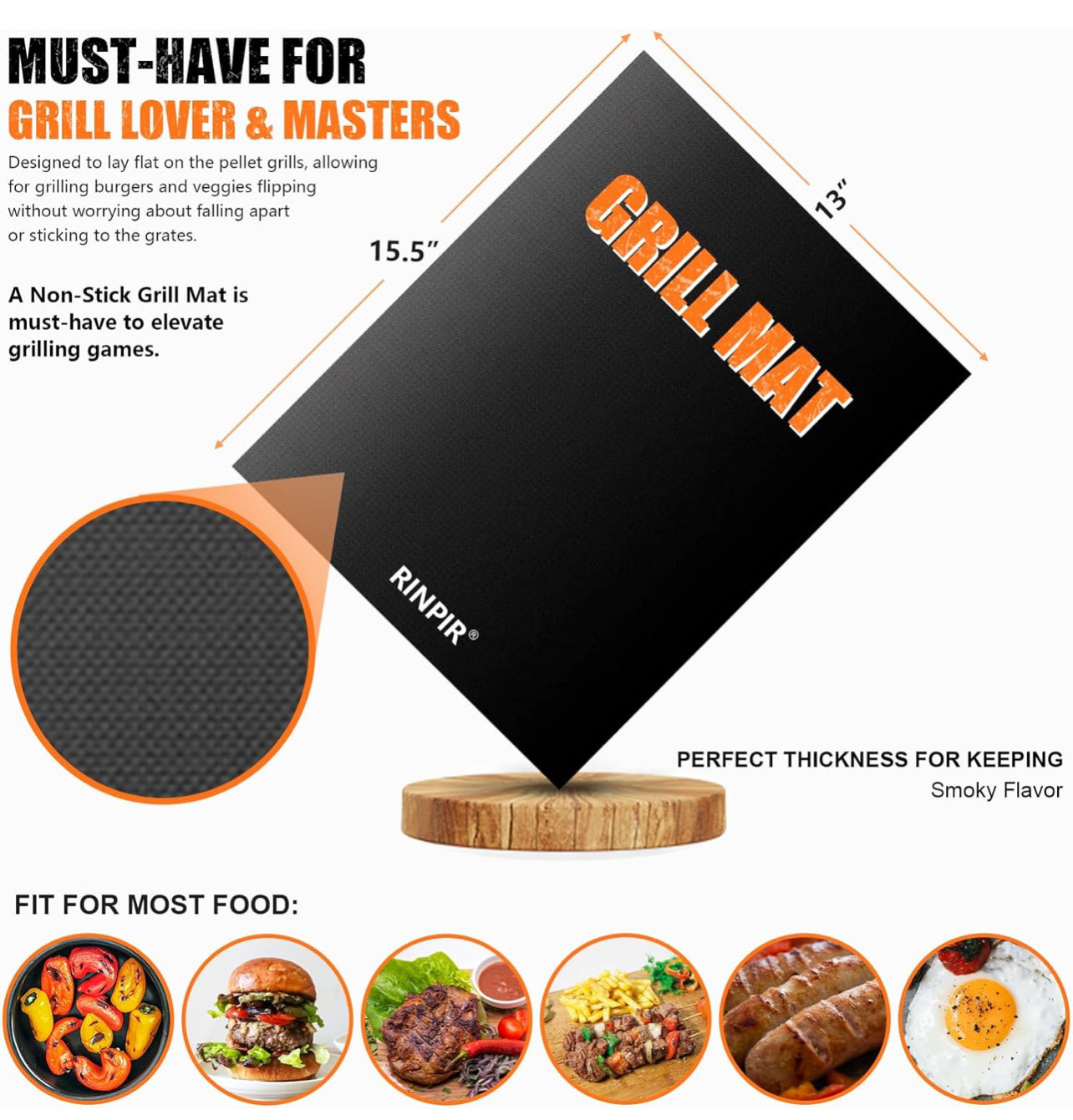 Juego de 31 accesorios para parrilla de barbacoa de acero inoxidable para hombres y papá.
