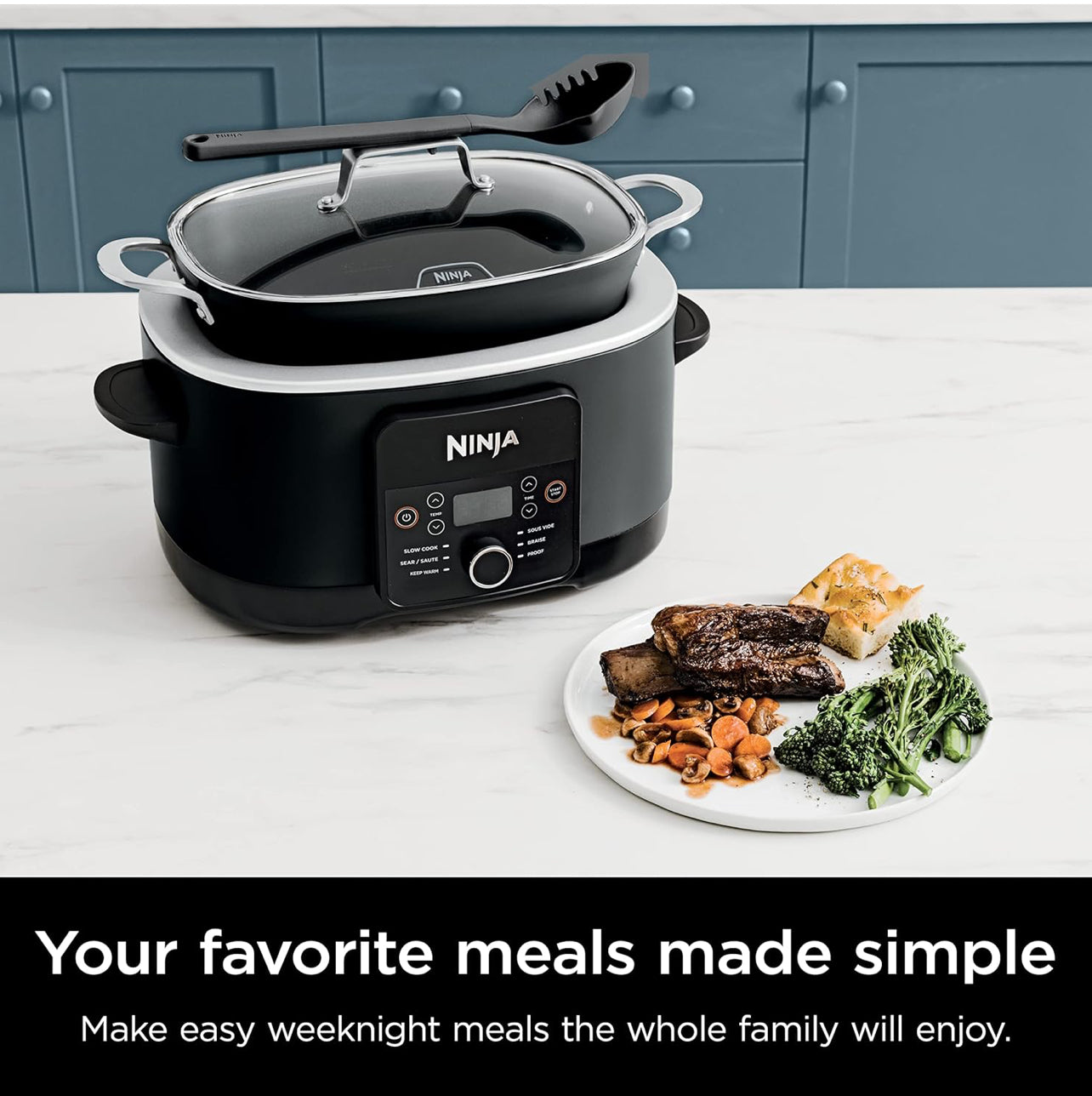 Ninja MC1010 Foodi PossibleCooker PLUS - Sous Vide y Prueba 6 en 1