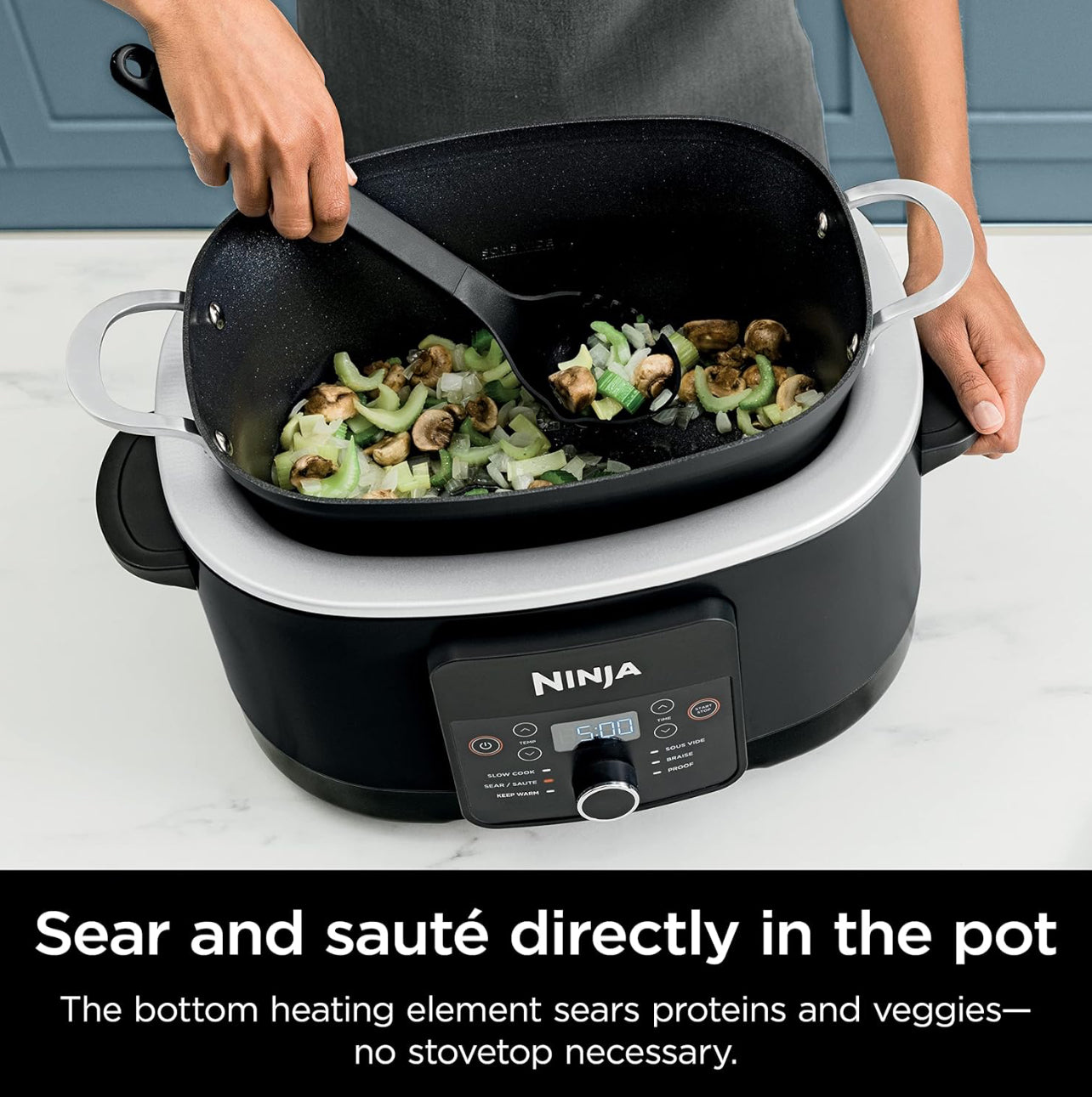 Ninja MC1010 Foodi PossibleCooker PLUS - Sous Vide y Prueba 6 en 1
