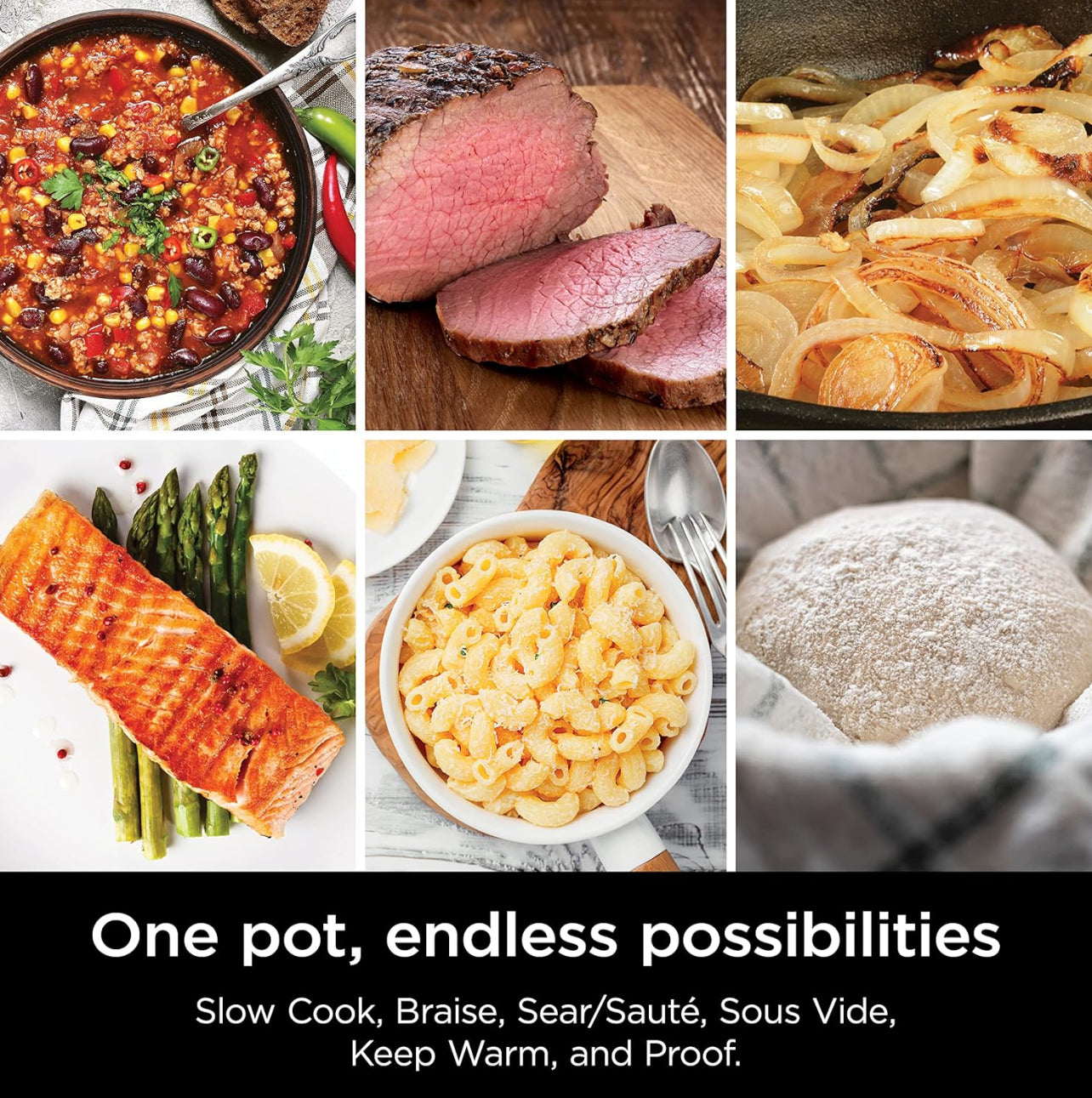 Ninja MC1010 Foodi PossibleCooker PLUS - Sous Vide y Prueba 6 en 1