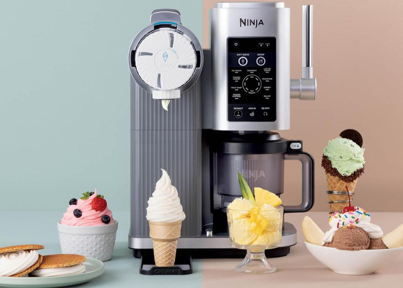 Ninja Swirl by CREAMi - Máquina para hacer helado y servir suave, sorbete, batido, yogur congelado