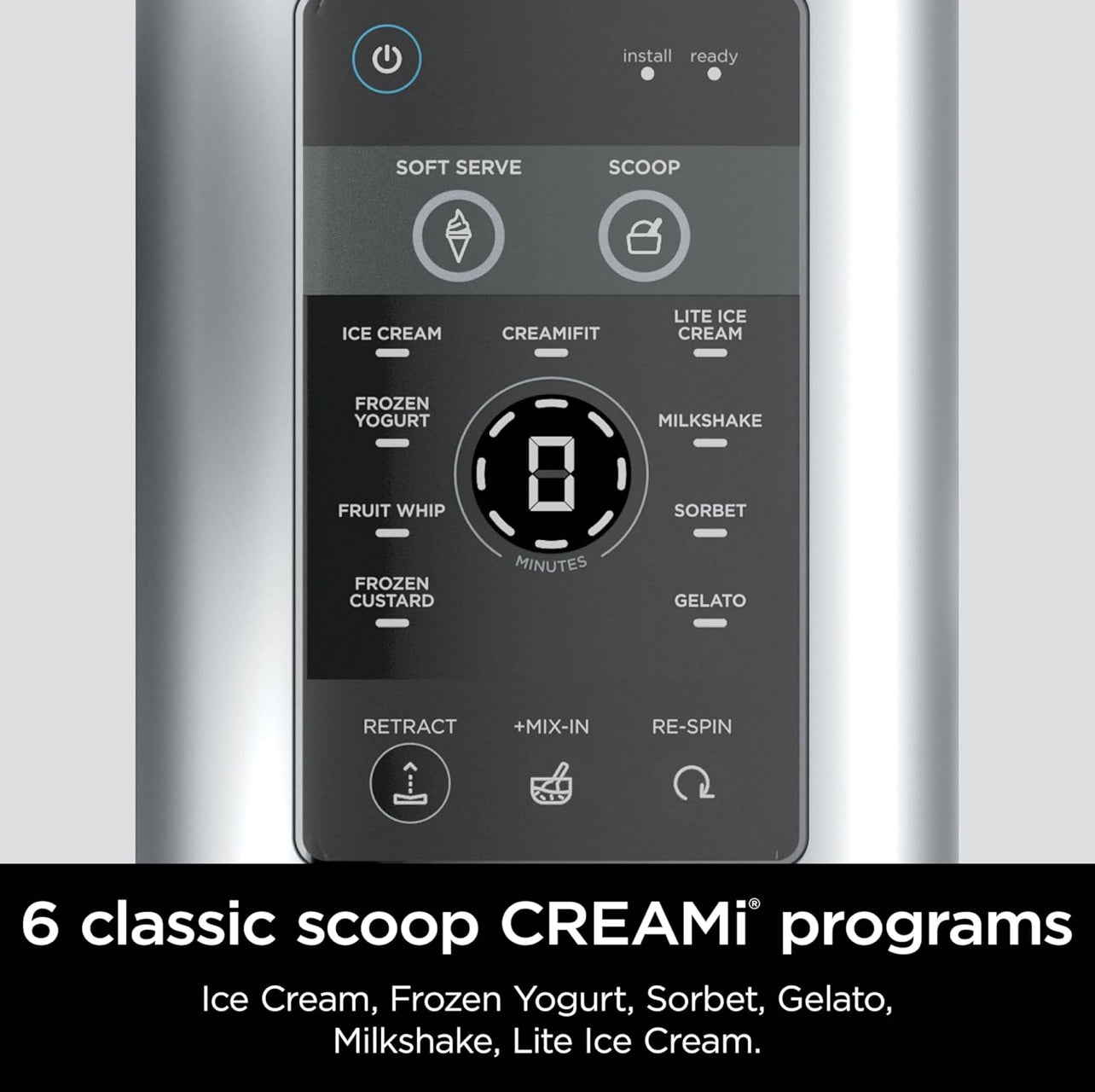 Ninja Swirl by CREAMi - Máquina para hacer helado y servir suave, sorbete, batido, yogur congelado