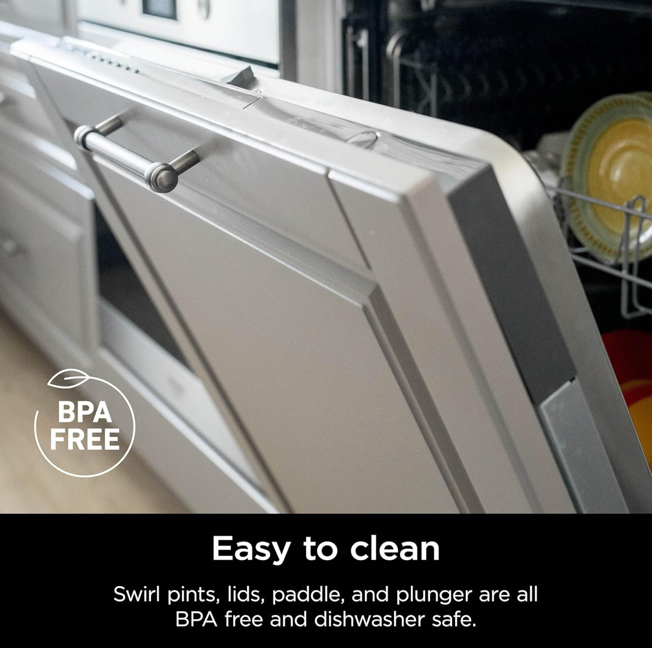 Ninja Swirl by CREAMi - Máquina para hacer helado y servir suave, sorbete, batido, yogur congelado