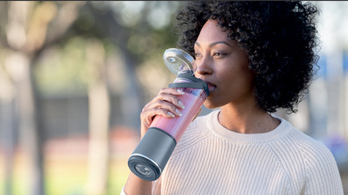 Ninja Blast Batidora portátil, inalámbrica, recipiente de 18 onzas, licuadora personal para batidos y licuados, sin BPA