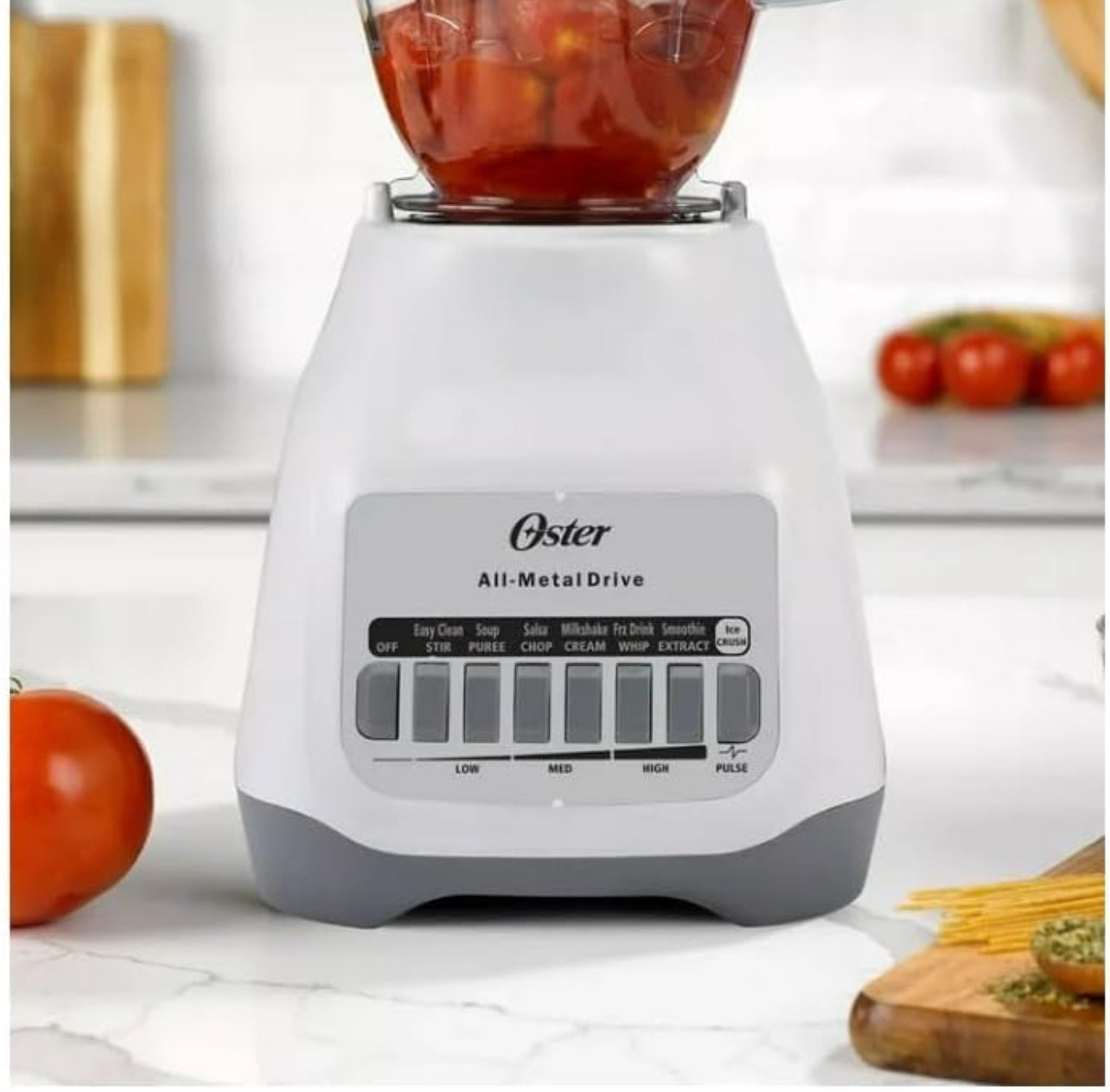Oster Sistema de cocina clásico 2 en 1 licuadora y procesador de alimentos 700 W sin BPA