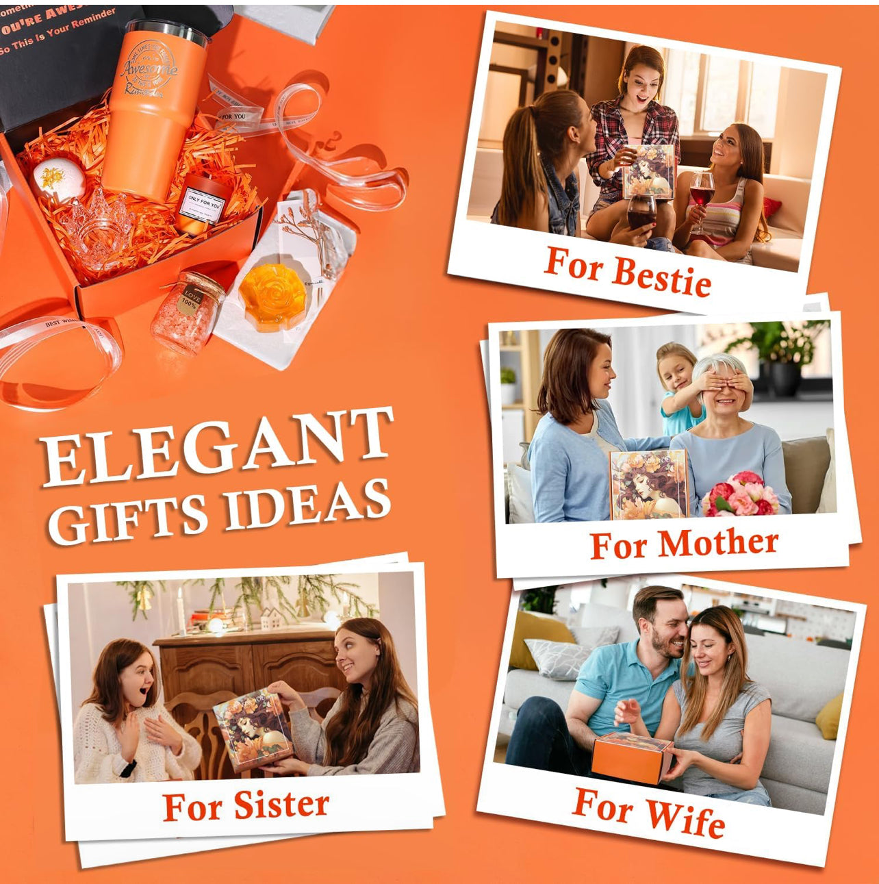 Regalos para mujeres, mamá, esposa, novia, hermana, ella, feliz cumpleaños, aniversario