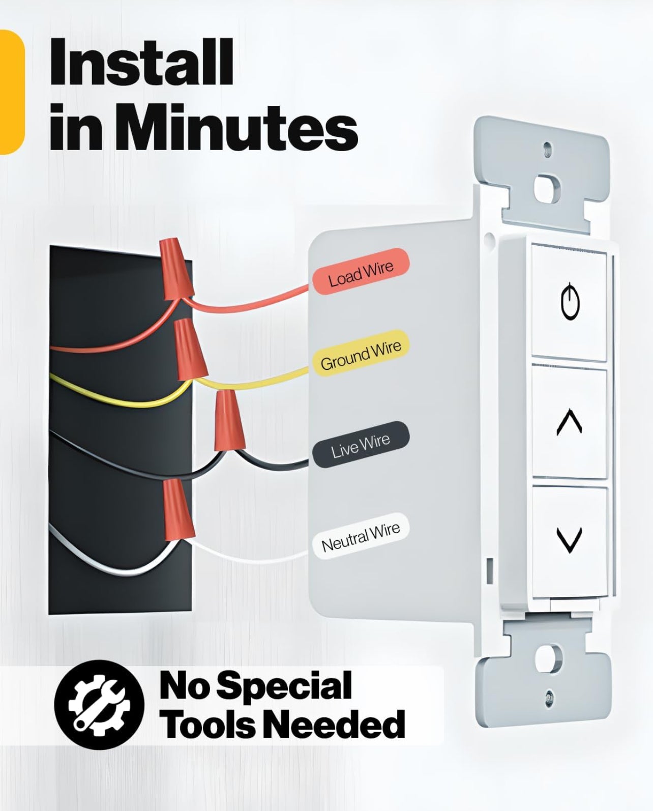 Sunco - Paquete de 3 interruptores reguladores inteligentes, control de luces, uso en interiores, caja de 3 unidades.