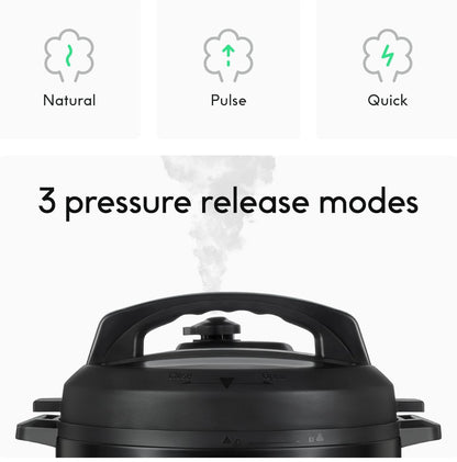 CHEF iQ Olla a presión inteligente con WiFi y escala incorporada, multicocina 10 en 1 fácil de usar con más de 500 recetas guiadas
