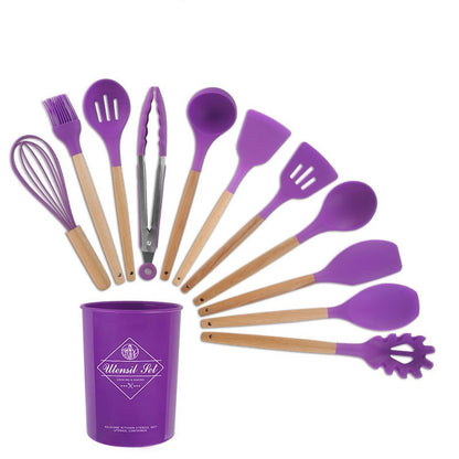 Juego de Utensilios de Cocina de Silicona
