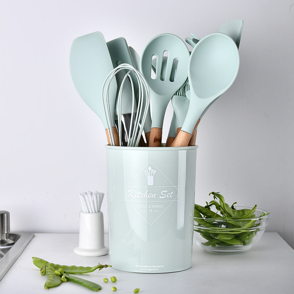 Juego de Utensilios de Cocina de Silicona