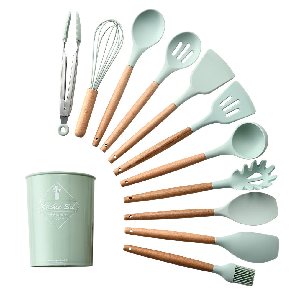 Juego de Utensilios de Cocina de Silicona
