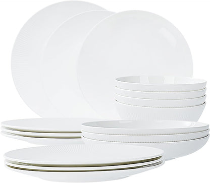Dandilion Bone China Dinnerware Set, 16 Pieces