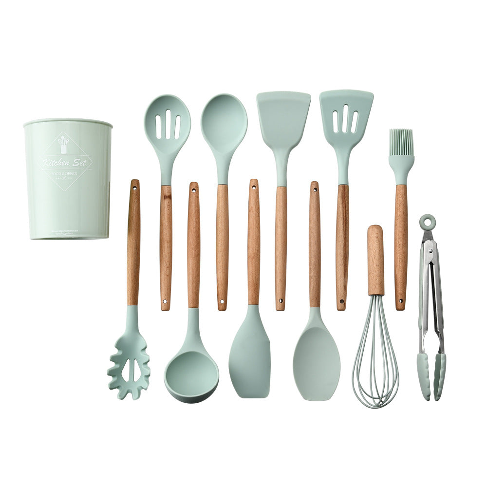 Juego de Utensilios de Cocina de Silicona