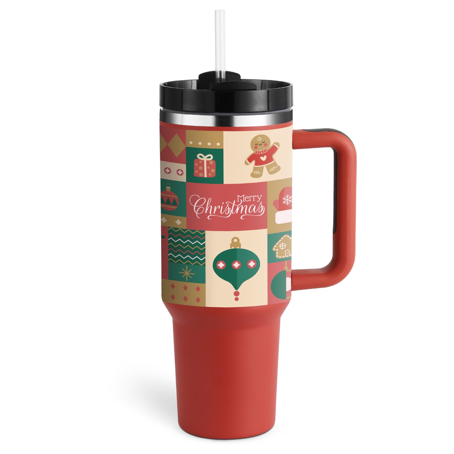 40 Oz Tumbler Straw Insulated, Stainless Steel