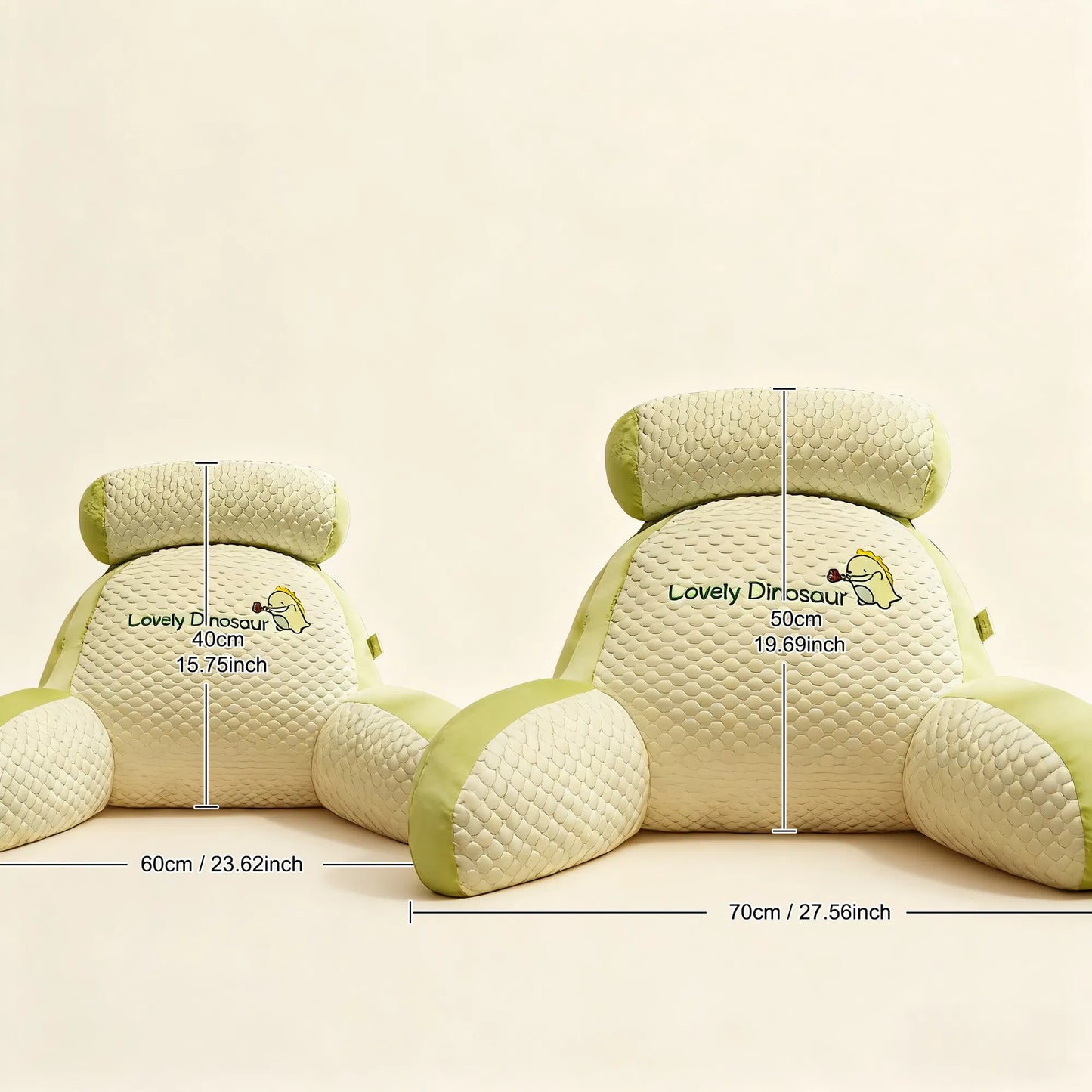 Iced Bean Husky Sofa Reading Pillow 60x40cm