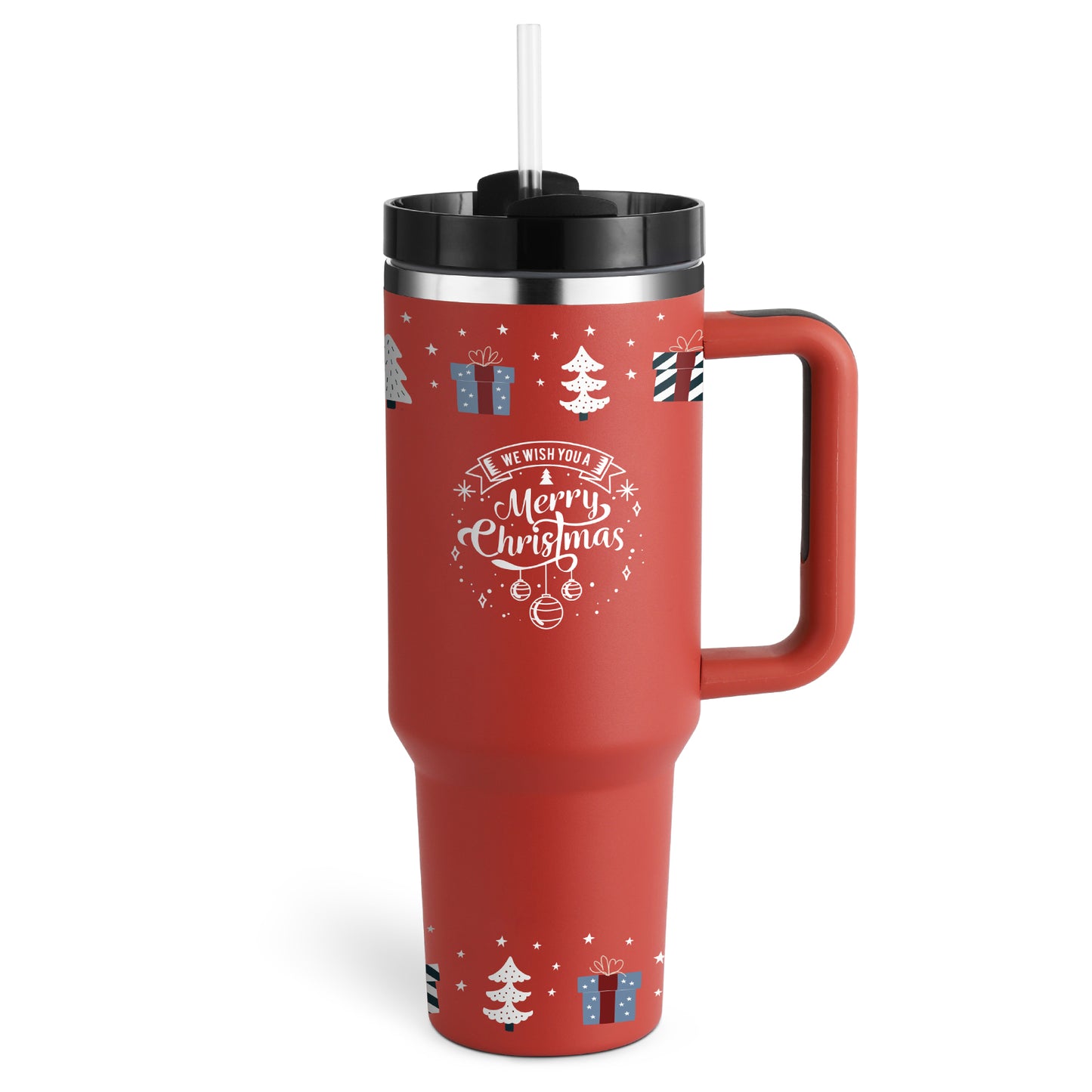 40 Oz Tumbler Straw Insulated, Stainless Steel