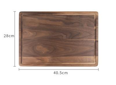 Black Walnut Wood Cutting Board Creative Whole Tray Fruit Chopping