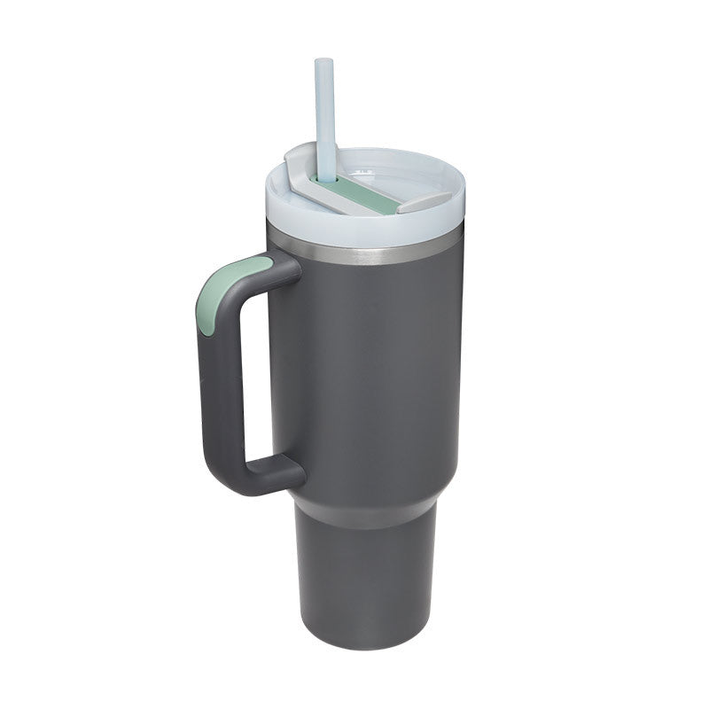 40 Oz Tumbler Straw Insulated, Stainless Steel