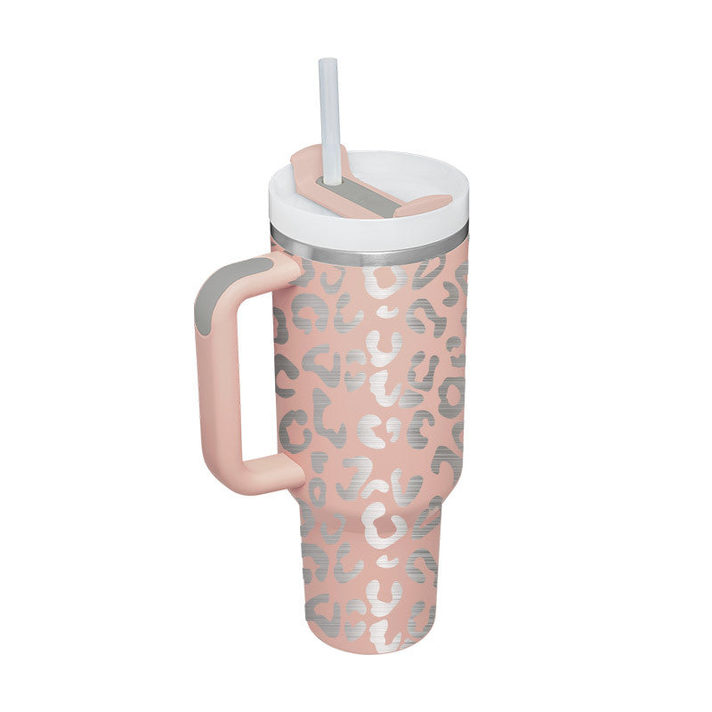 40 Oz Tumbler Straw Insulated, Stainless Steel