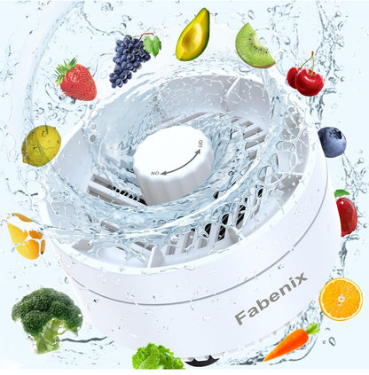 Lavadora de frutas y verduras. Purificador giratorio de frutas y verduras.