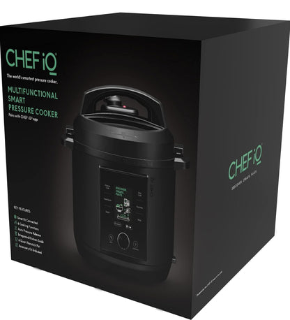 CHEF iQ Olla a presión inteligente con WiFi y escala incorporada, multicocina 10 en 1 fácil de usar con más de 500 recetas guiadas