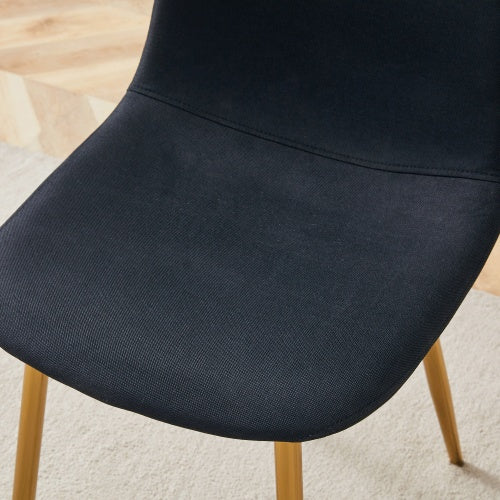 sillas modernas negras para cocina o comedor