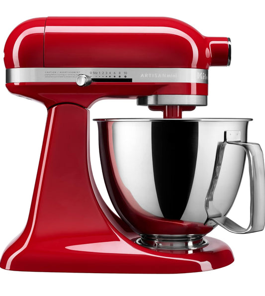 KitchenAid Artisan KSM3316X - Batidora de pie con cabezal inclinable de 3.5 cuartos de galón