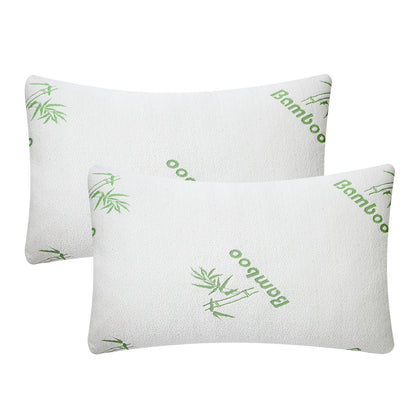 2Pcs Or 1Pcs Bamboo Memory Foam Pillow Hypoallergenic