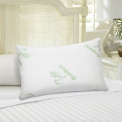 2Pcs Or 1Pcs Bamboo Memory Foam Pillow Hypoallergenic