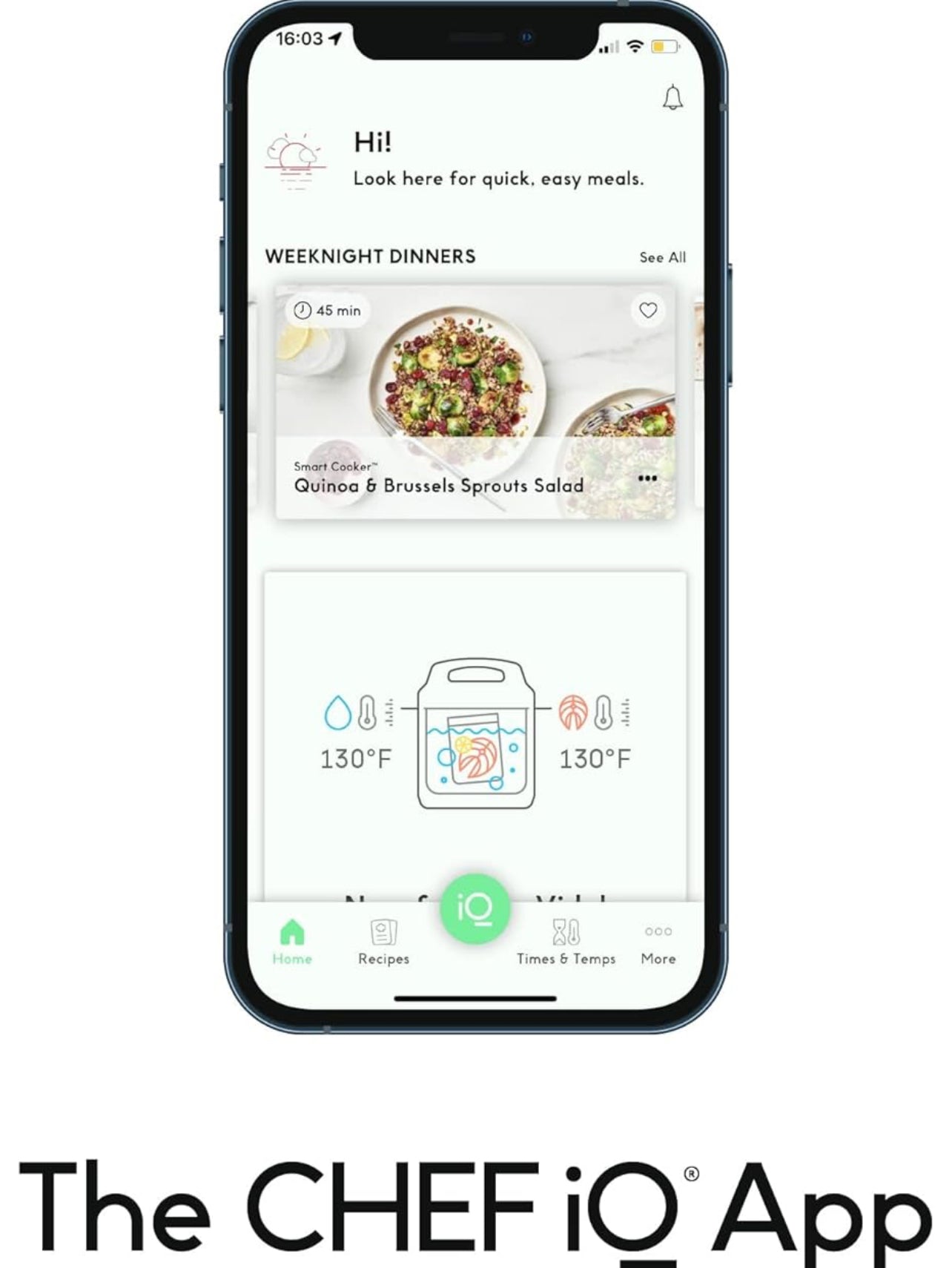 CHEF iQ Olla a presión inteligente con WiFi y escala incorporada, multicocina 10 en 1 fácil de usar con más de 500 recetas guiadas