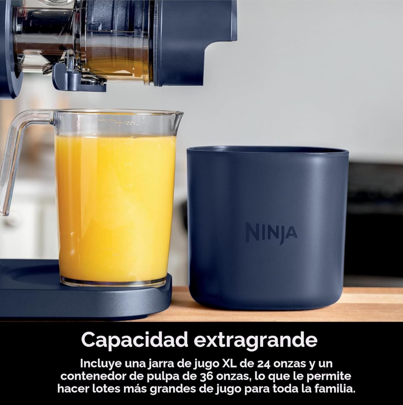 Ninja NeverClog - Exprimidor de prensa en frío